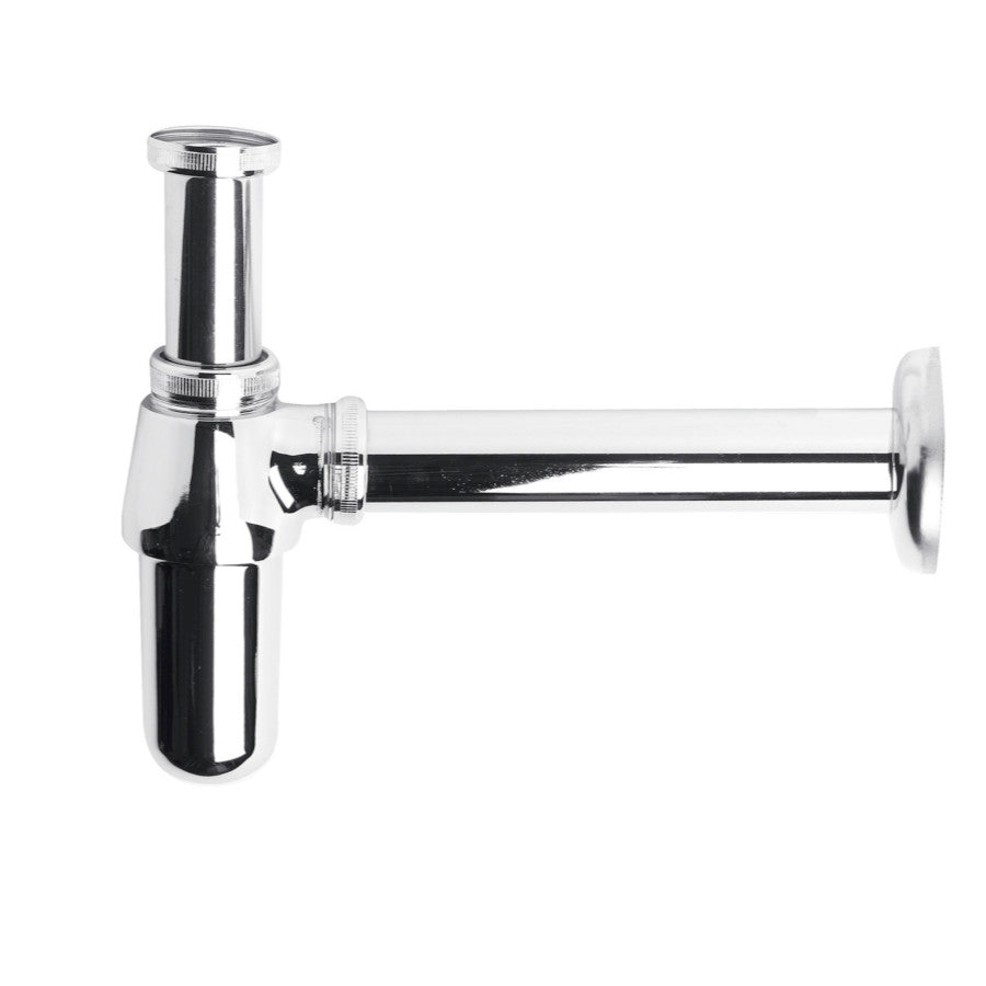 Kartell K-VIT Basin Bottle Trap with Extension Tube – Chrome (WAS021)