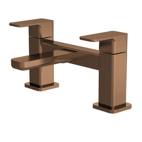 Nuie Windon Deck Mounted Bath Filler – Brushed Bronze, Matt Black, Brushed Pewter or Brushed Brass, photo 2