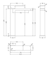 Nuie Windon High Rise Mono Basin Mixer, photo 7
