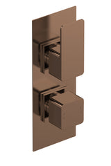 Nuie Windon Twin Thermostatic Shower Valve With Diverter, photo 2