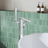 Nuie Windon Free Standing Bath Shower Mixer – Chrome, photo 4