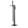 Nuie Windon Freestandning Bath Shower Mixer – Brushed Pewter, photo 2
