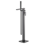 Nuie Windon Freestandning Bath Shower Mixer – Brushed Pewter, photo 2