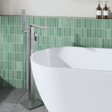 Nuie Windon Freestandning Bath Shower Mixer – Brushed Pewter
