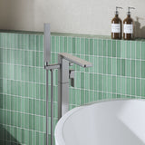 Nuie Windon Freestandning Bath Shower Mixer – Brushed Pewter, photo 4