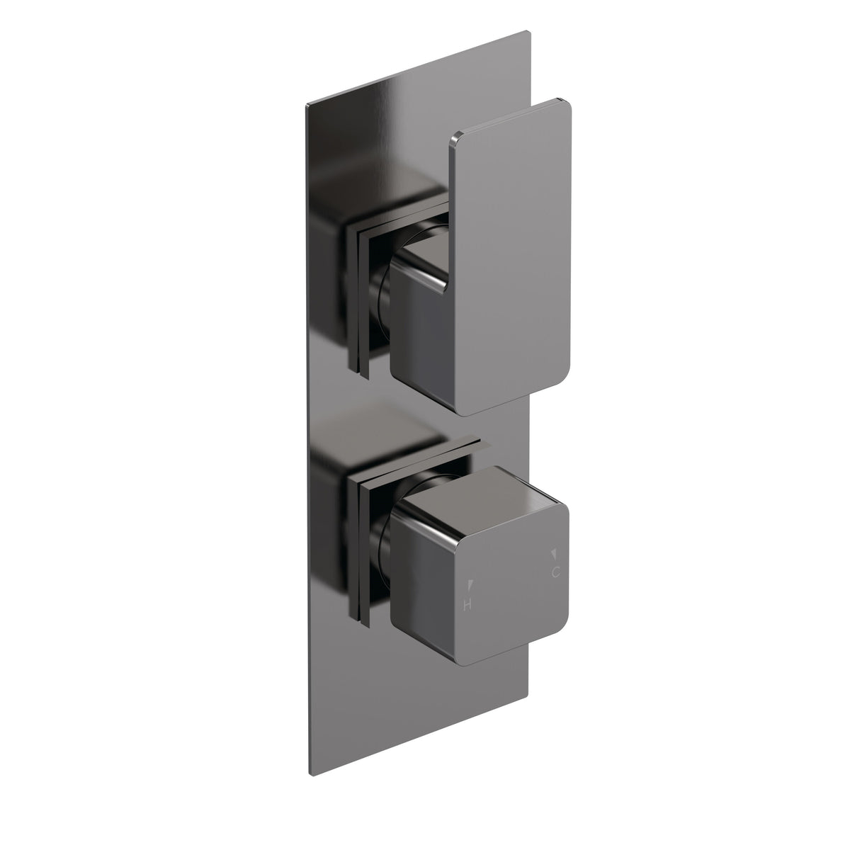 Nuie Windon Twin Thermostatic Shower Valve With Diverter, photo 4