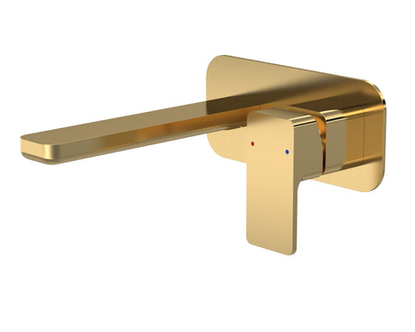 Nuie Windon 2 Tap Hole Wall Mounted Basin Mixer, photo 6