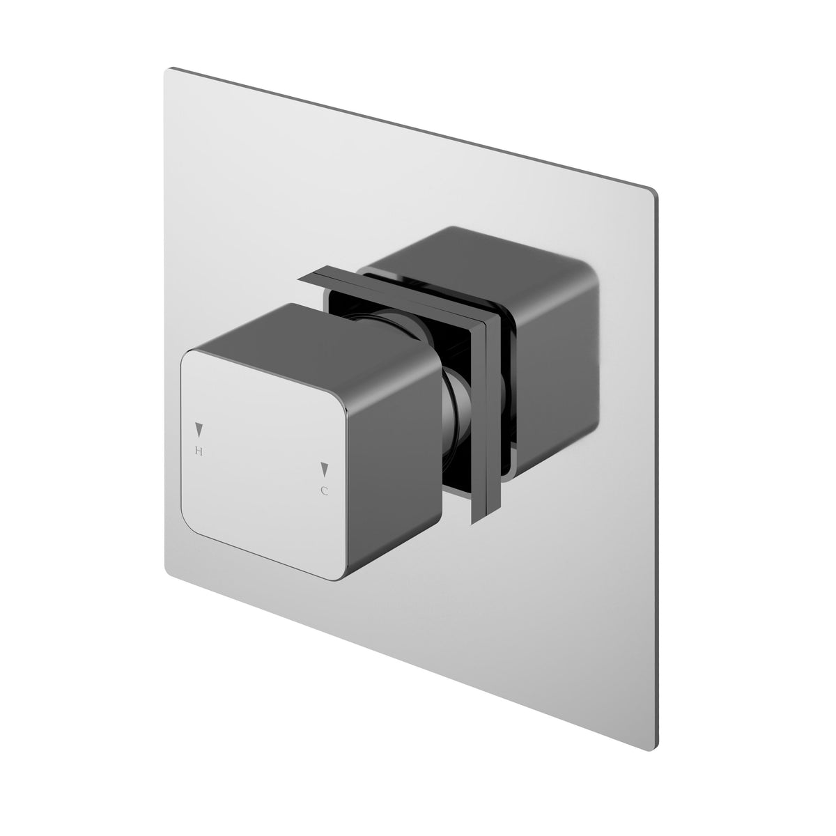 Nuie Windon Thermostatic Temperature Control Shower Valve – Chrome, photo 2