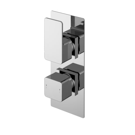 Nuie Windon Twin Thermostatic Shower Valve With Diverter, photo 6