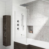 Nuie Windon Concealed Triple Shower Valve With Diverter – Chrome