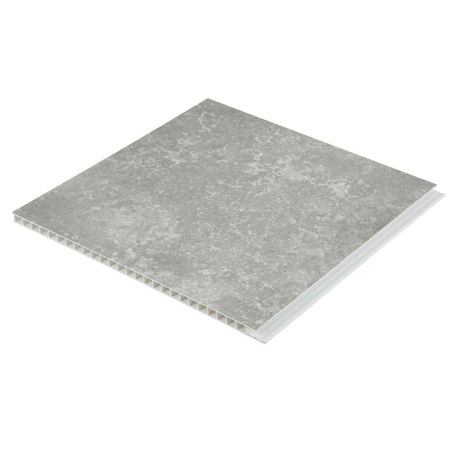 Kartell K-VIT PVC Wall Panel 2400 x 1000 x 10mm – Concrete Black/Grey Matt
