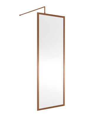 Nuie Framed Wetroom Screen – 1850mm High – 700mm, 760mm, 800mm, 900mm, 1000mm, 1100mm, 1200mm & 1400mm, photo 2
