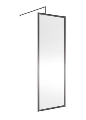 Nuie Framed Wetroom Screen – 1850mm High – 700mm, 760mm, 800mm, 900mm, 1000mm, 1100mm, 1200mm & 1400mm