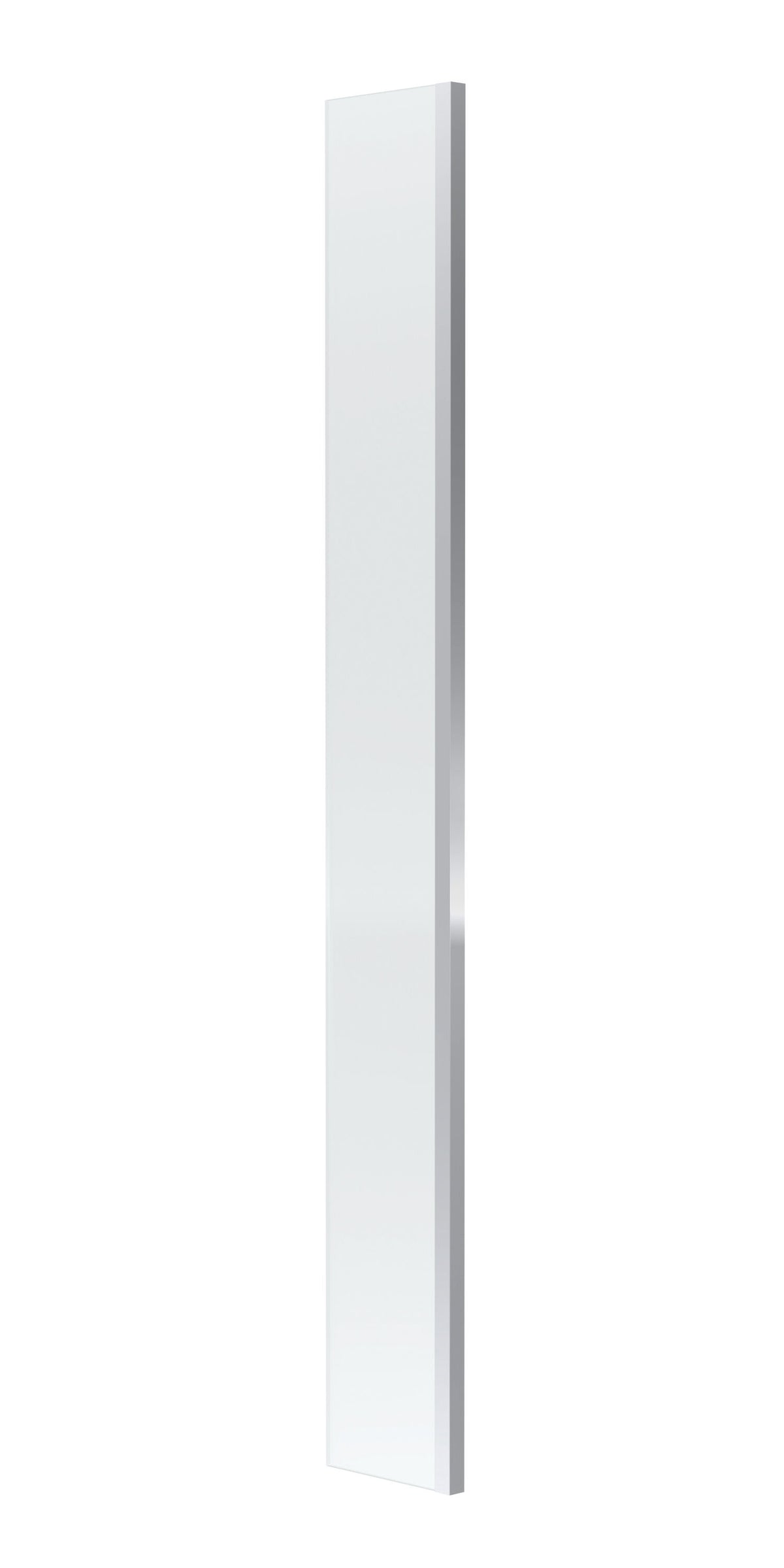 Nuie 200mm Semi-Frameless Fixed Return Wetroom Screen – Chrome, photo 2