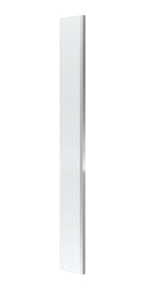 Nuie 200mm Semi-Frameless Fixed Return Wetroom Screen – Chrome, photo 2