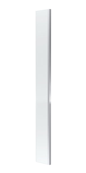 Nuie 200mm Semi-Frameless Fixed Return Wetroom Screen – Chrome, photo 2