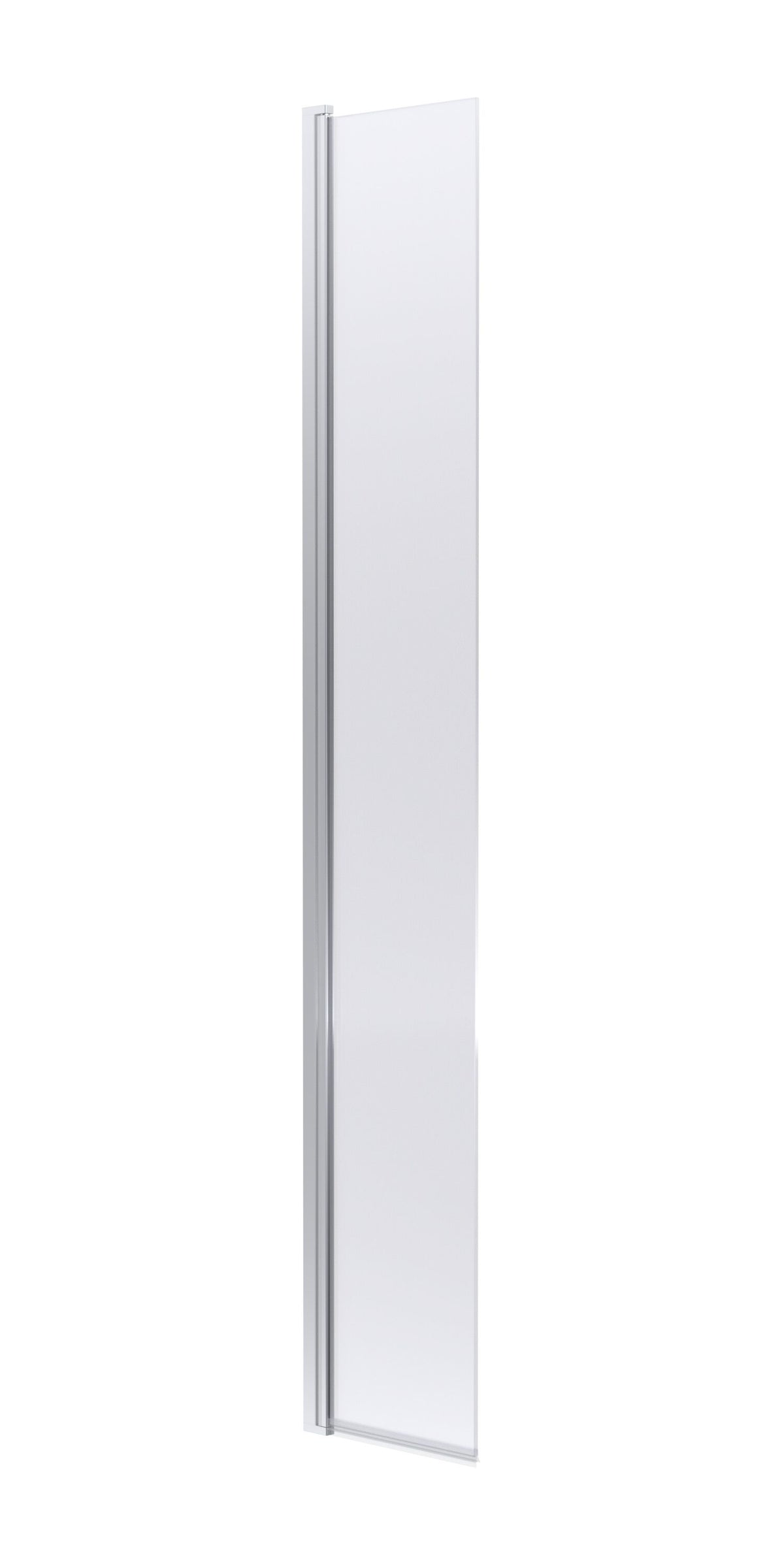 Nuie 320mm Hinged Flipper Screen 8mm Glass – Brushed Bronze or Chrome, photo 3