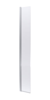 Nuie 320mm Hinged Flipper Screen 8mm Glass – Brushed Bronze or Chrome, photo 3