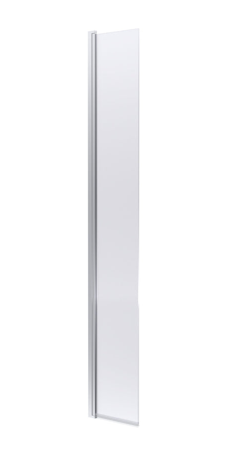 Nuie 320mm Hinged Flipper Screen 8mm Glass – Brushed Bronze or Chrome, photo 3