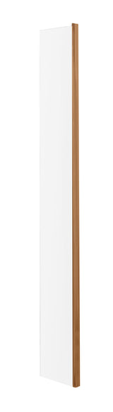 Nuie Semi-Frameless Wetroom Screen – 1850mm High – 200mm & 320mm, photo 2