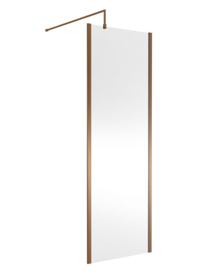 Nuie Framed Wetroom Screen – 1850mm High – 700mm, 760mm, 800mm, 900mm, 1000mm, 1100mm, 1200mm & 1400mm