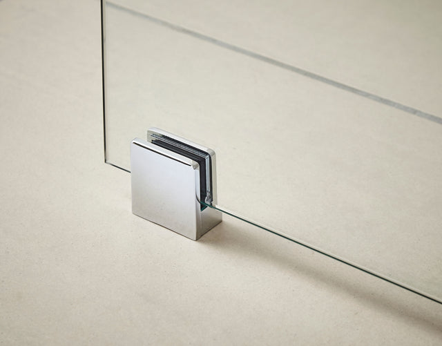 Nuie Wetroom Screen Support Foot – Chrome