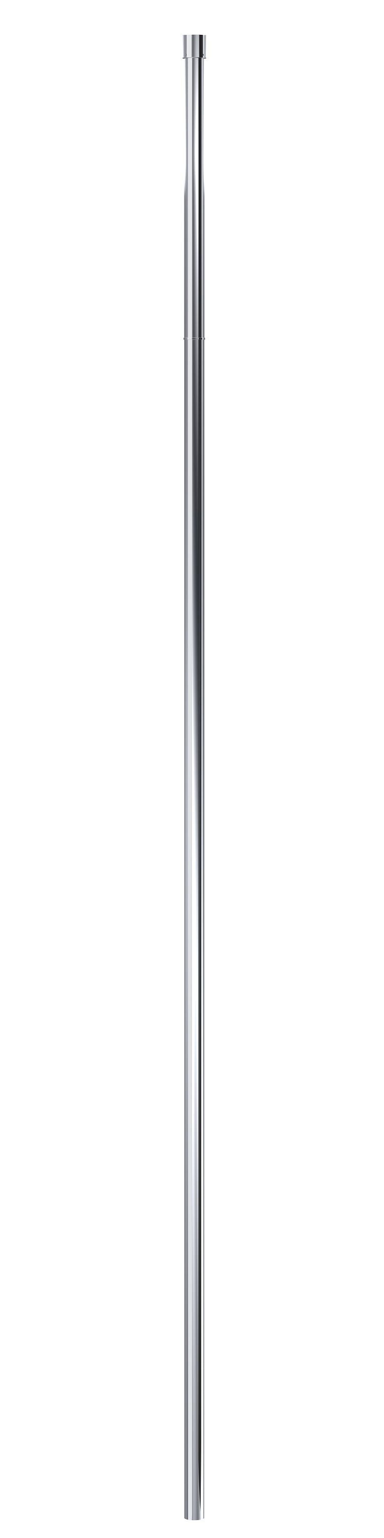 Nuie 3000mm Wetroom Screen Ceiling Post – Chrome, photo 2