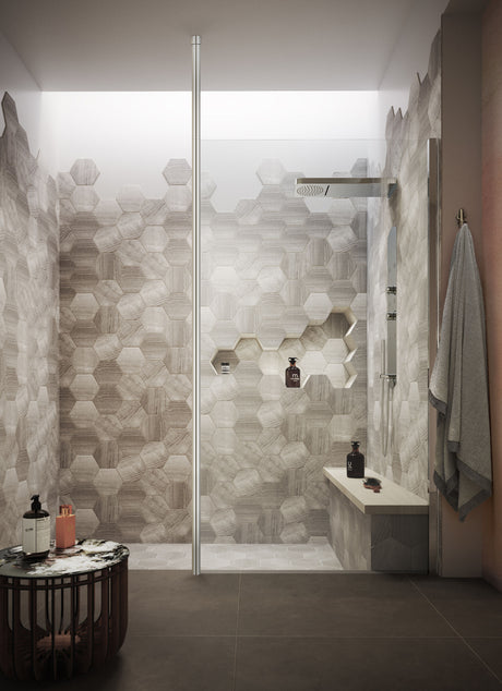 Nuie 3000mm Wetroom Screen Ceiling Post – Chrome