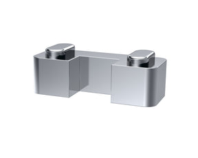 Nuie Polished Wetroom Screen Horseshoe Support – Chrome, photo 2