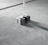 Nuie Polished Wetroom Screen Horseshoe Support – Chrome