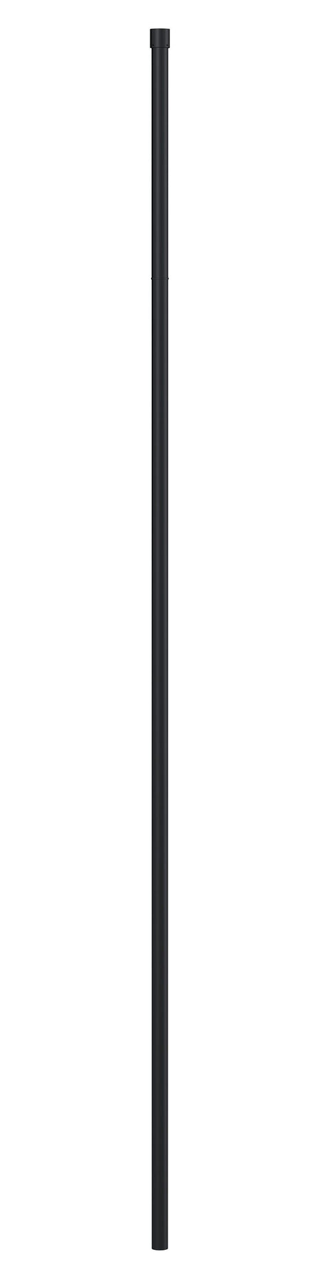Nuie Wetroom Screen Ceiling Post – Matt Black, photo 2
