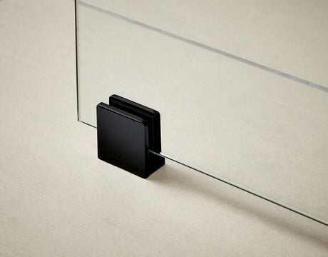 Nuie Wetroom Foot And Wall Bracket – Matt Black, photo 3
