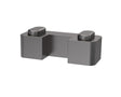 Nuie Wetroom Horseshoe Support Foot – Brushed Pewter