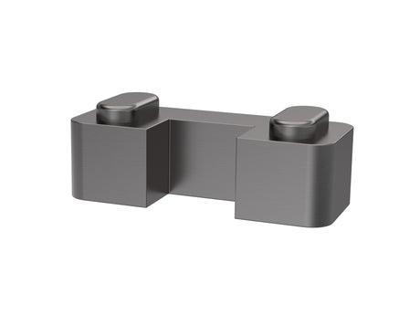 Nuie Wetroom Horseshoe Support Foot – Brushed Pewter