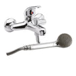 Nuie Wall Mounted Couplings (Pair) – Chrome