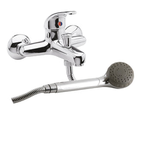Nuie Wall Mounted Couplings (Pair) – Chrome