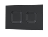 Nuie Square Dual Flush Push Button – White, Black or Brushed Brass, photo 3