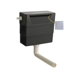 Nuie Concealed Cistern With Contemporary Dual Flush Plate – Chrome, Brushed Brass or Brushed Pewter