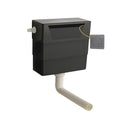 Nuie Concealed Cistern With Contemporary Dual Flush Plate – Chrome, Brushed Brass or Brushed Pewter, photo 3