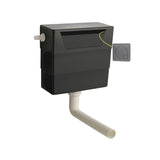 Nuie Concealed Cistern With Contemporary Dual Flush Plate – Chrome, Brushed Brass or Brushed Pewter, photo 3