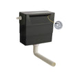 Nuie Concealed Cistern With Traditional Dual Flush Plate – Chrome, Matt Black or Brushed Brass