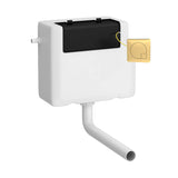 Nuie Universal Access Side Inlet Cistern With Square Dual Flush Plate – Chrome, Matt Black, Brushed Brass or Brushed Pewter, photo 3