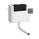 Nuie Universal Access Side Inlet Cistern With Square Dual Flush Plate – Chrome, Matt Black, Brushed Brass or Brushed Pewter, photo 4