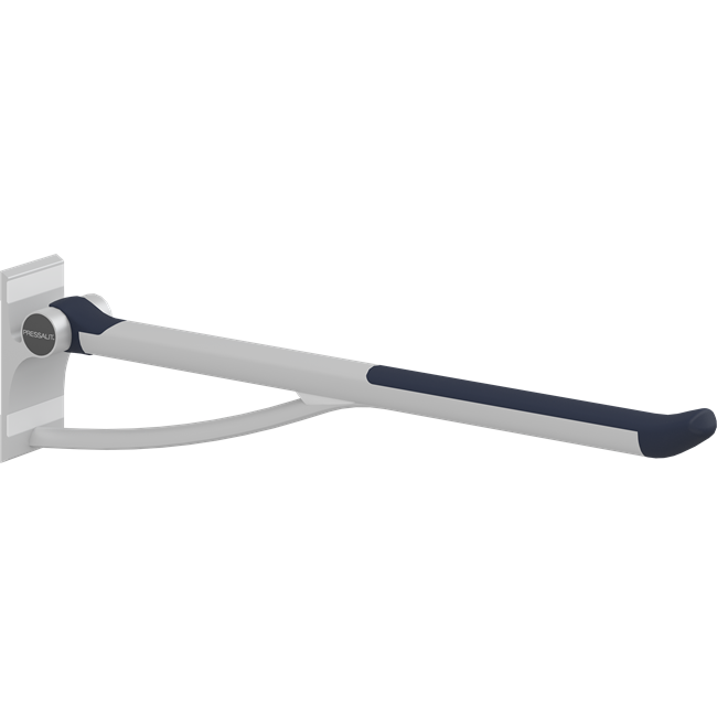 Pressalit PLUS Support Arm With Integrated Counter-Balance, 850mm Dark Blue R360085108