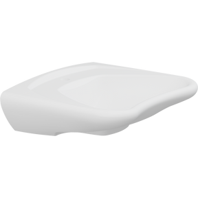 Pressalit MATRIX CURVE ergonomic wash basin, white