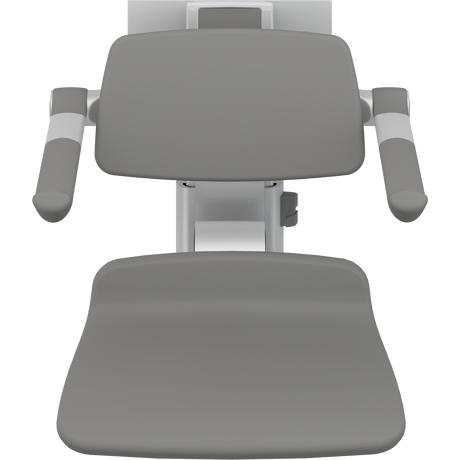 Pressalit PLUS manual height & sideways adjustable shower seat 450 – detail