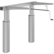 Pressalit INDIVO manually height adjustable wall-mounted worktop lift