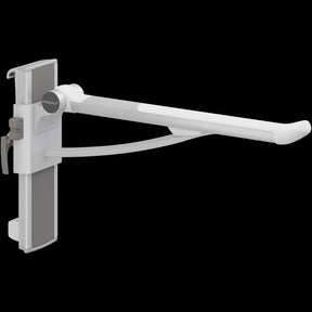 Pressalit PLUS Support Arm, Height & Sideways Adjustable – White