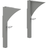 Pressalit MATRIX height adjustable wash basin supports