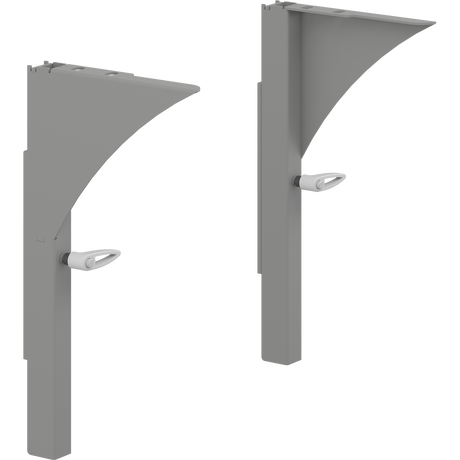 Pressalit MATRIX height adjustable wash basin supports